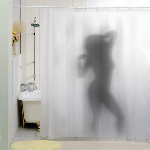 Sexy Shadow Shower Curtain
