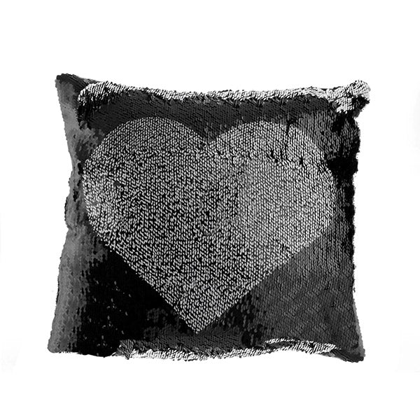 Loom In Bloom Star & Heart Magic Mermaid Sequin Cushion