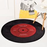 European Geometric Round Carpet For Living Room Children Bedroom Rugs And Carpets Computer Chair Floor Mat Cloakroom Carpet