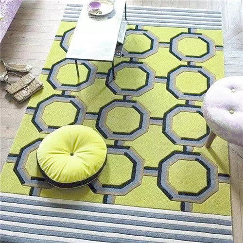 European Style Geometric Carpet big size High quality Home Mat Nordic brife Living room Carpet 7mm thicken Palor rugs Art Decor
