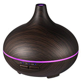 150ml Aroma Essential Oil Diffuser Ultrasonic Air Humidifier with 4 Timer Settings 7 Color Changing LED lamp Whole House Humidi